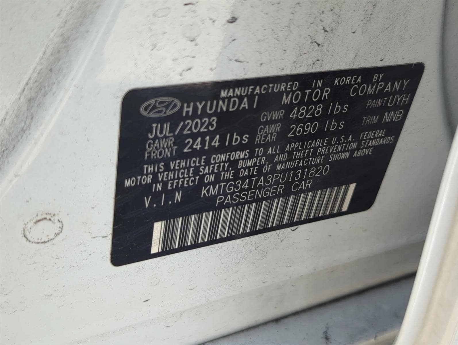 genesis g70 2023 KMTG34TA3PU131820 image genesis g70 2023 KMTG34TA3PU131820 image