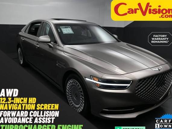 GENESIS G90 2022 KMTF34PA7NU093639 image