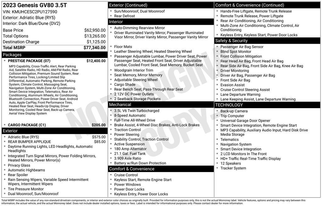 genesis gv80 2023 KMUHCESC2PU127590 image genesis gv80 2023 KMUHCESC2PU127590 image