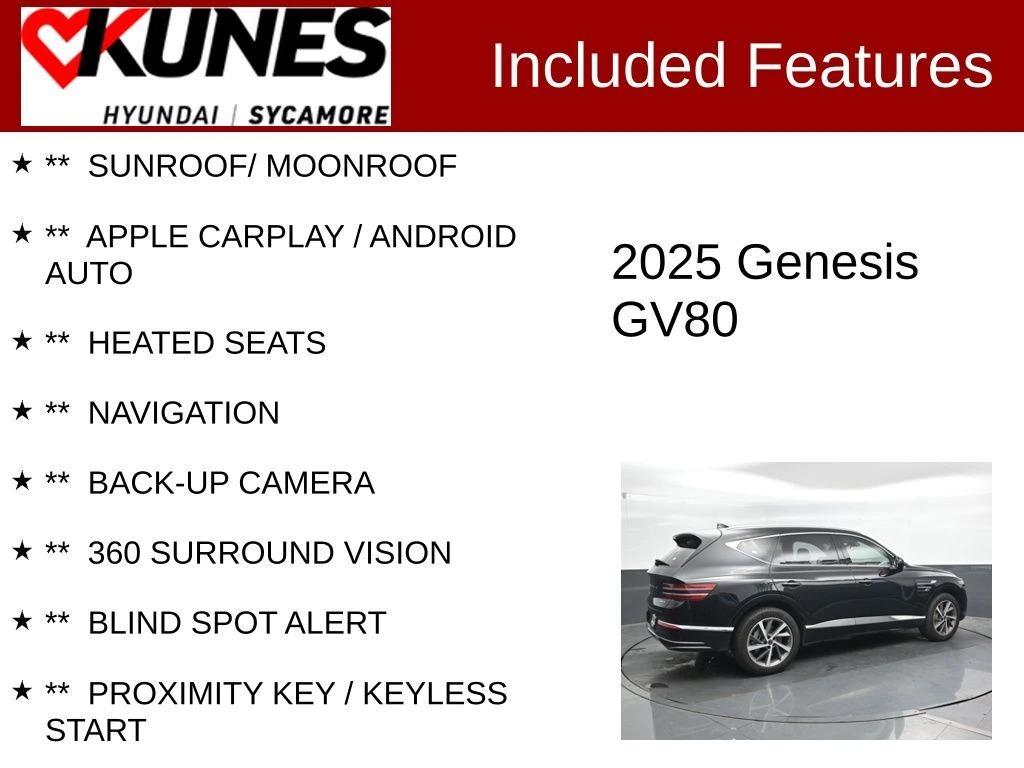 genesis gv80 2025 KMUHDESC4SU253715 image genesis gv80 2025 KMUHDESC4SU253715 image