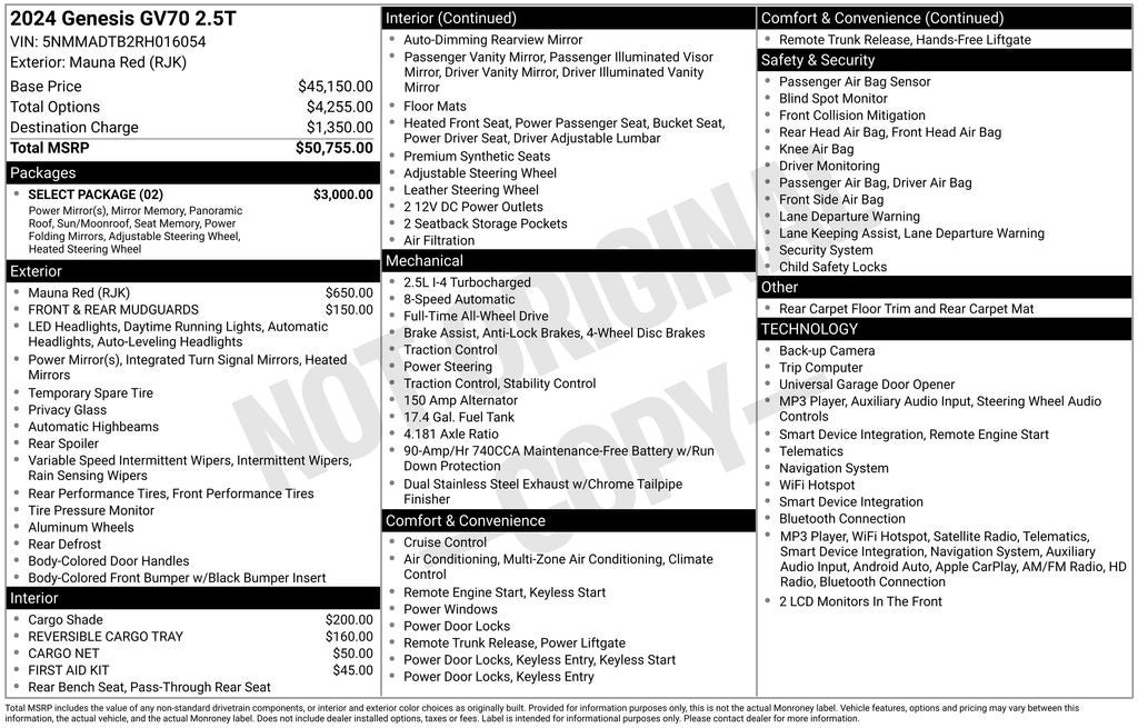 genesis gv70 2024 5NMMADTB2RH016054 image genesis gv70 2024 5NMMADTB2RH016054 image