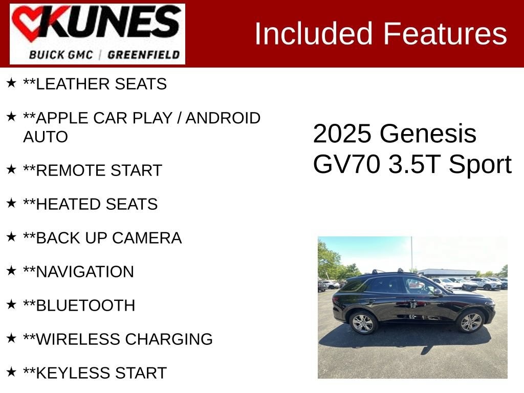 genesis gv70 2025 5NMMCDTC7SH024269 image genesis gv70 2025 5NMMCDTC7SH024269 image