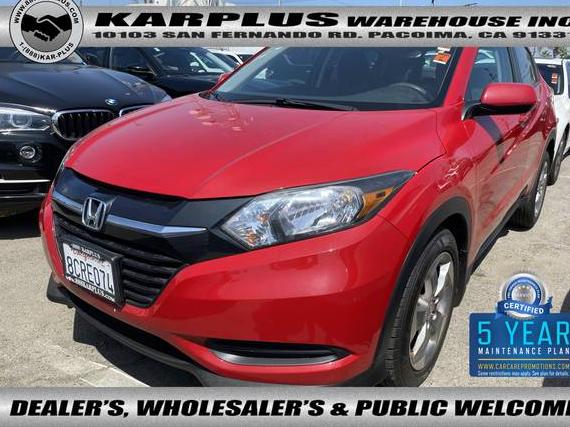 HONDA HR-V 2018 3CZRU5H32JG702657 image
