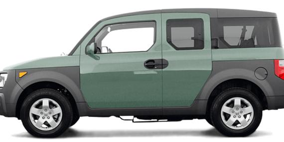 HONDA ELEMENT 2004 5J6YH28554L014899 image