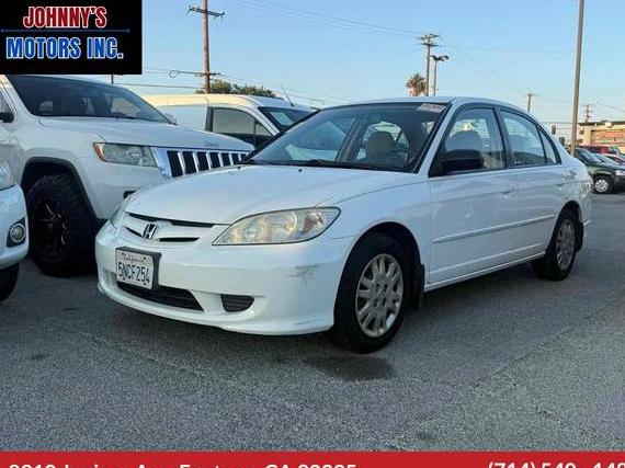 HONDA CIVIC 2005 1HGES16515L017048 image