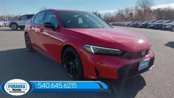 HONDA CIVIC 2025 19XFL2H80SE009265 image