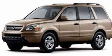 HONDA PILOT 2004 5FNYF18644B006682 image