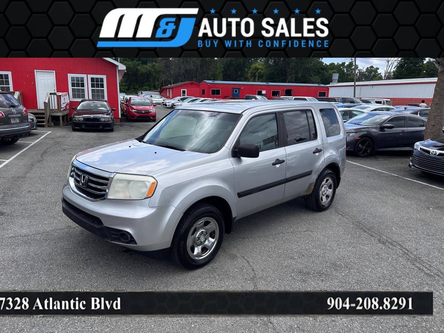 HONDA PILOT 2013 5FNYF3H22DB043772 image