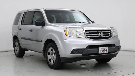 HONDA PILOT 2014 5FNYF3H24EB015666 image