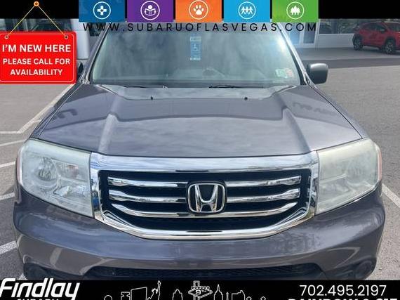 HONDA PILOT 2015 5FNYF3H24FB029732 image