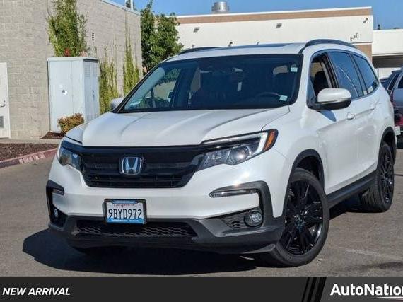 HONDA PILOT 2022 5FNYF5H20NB025753 image