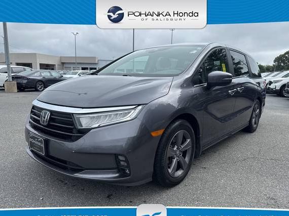 HONDA ODYSSEY 2021 5FNRL6H50MB009242 image