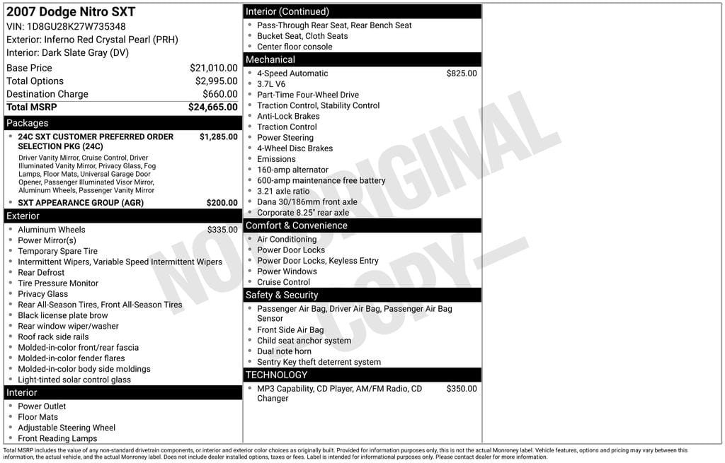 dodge nitro 2007 1D8GU28K27W735348 image dodge nitro 2007 1D8GU28K27W735348 image