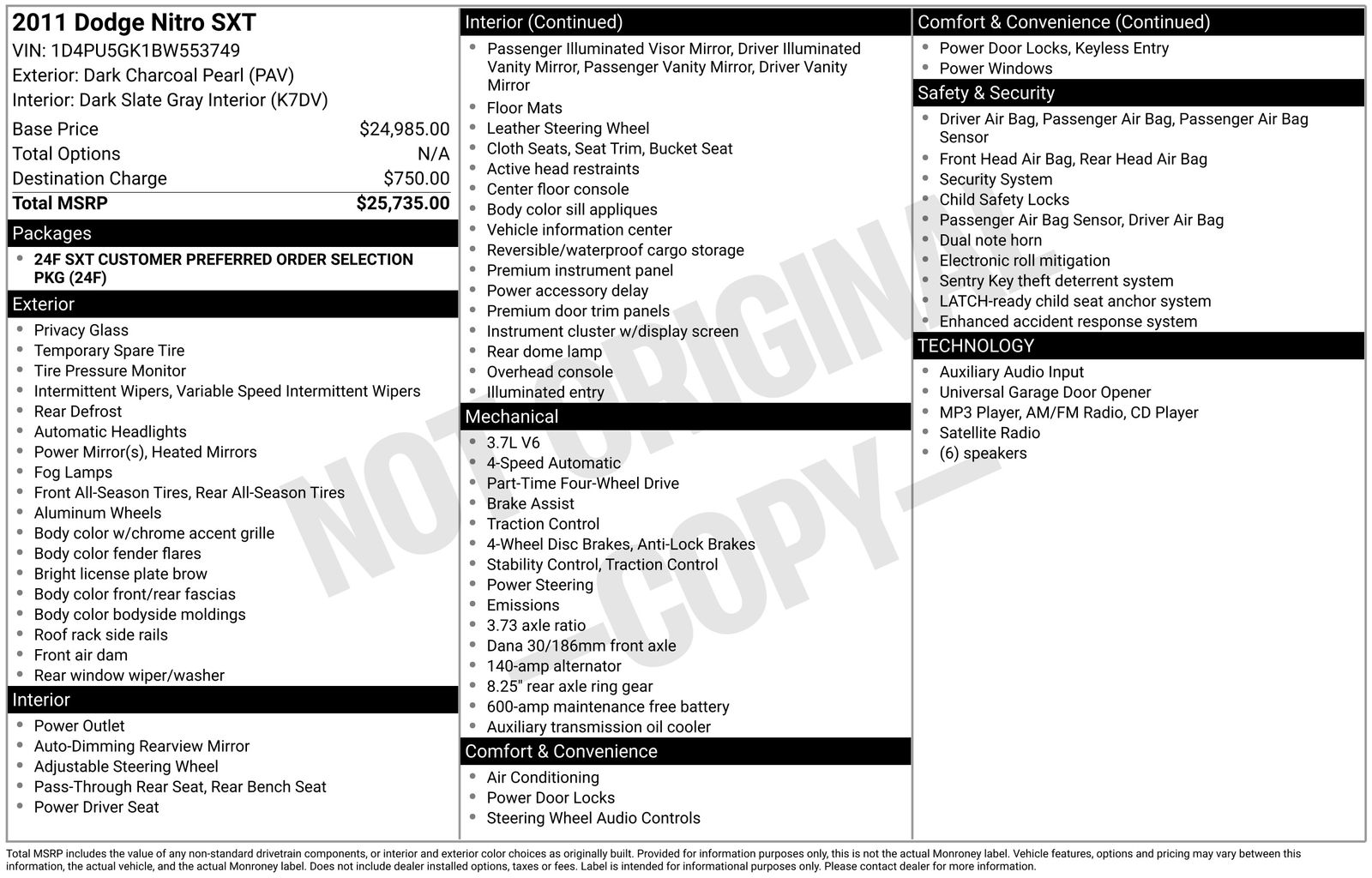 dodge nitro 2011 1D4PU5GK1BW553749 image dodge nitro 2011 1D4PU5GK1BW553749 image