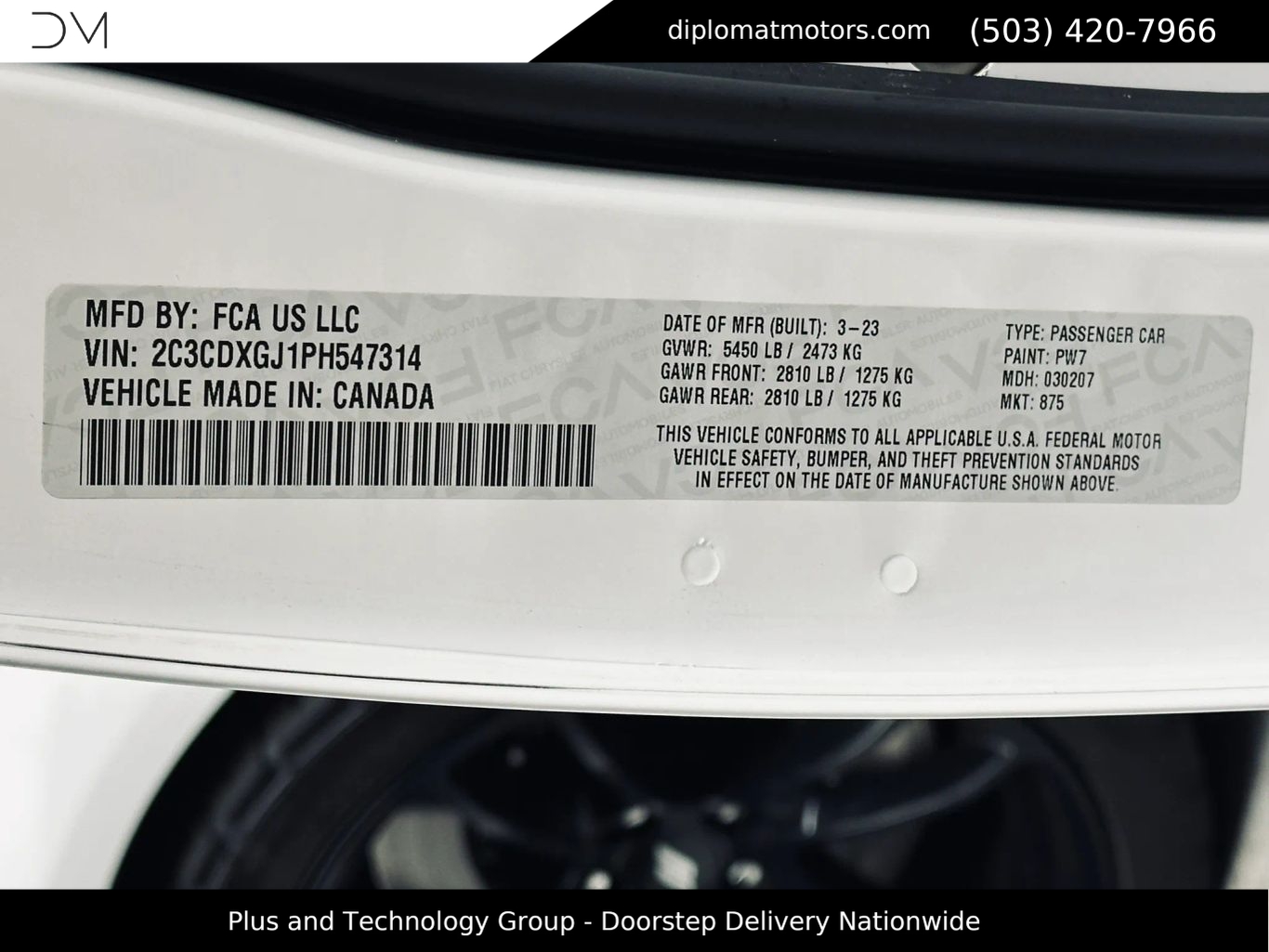 dodge charger 2023 2C3CDXGJ1PH547314 image dodge charger 2023 2C3CDXGJ1PH547314 image