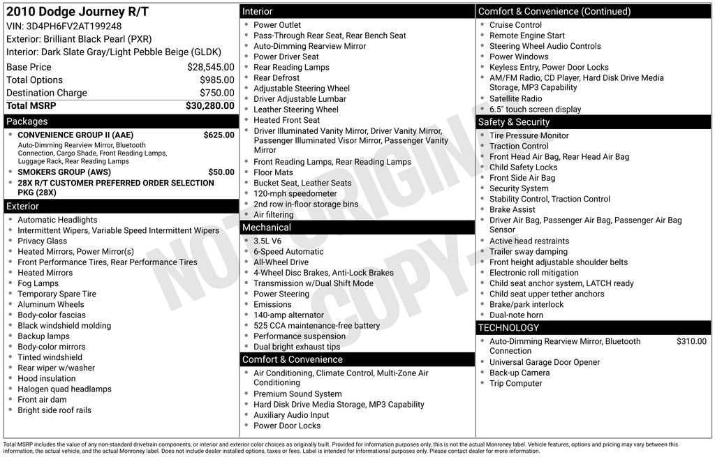dodge journey 2010 3D4PH6FV2AT199248 image dodge journey 2010 3D4PH6FV2AT199248 image