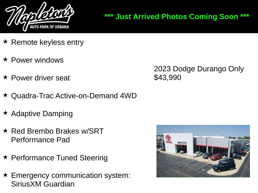 dodge durango 2023 1C4SDJCT9PC547236 image dodge durango 2023 1C4SDJCT9PC547236 image