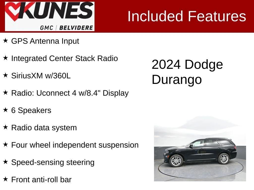 dodge durango 2024 1C4RDJDG9RC192541 image dodge durango 2024 1C4RDJDG9RC192541 image