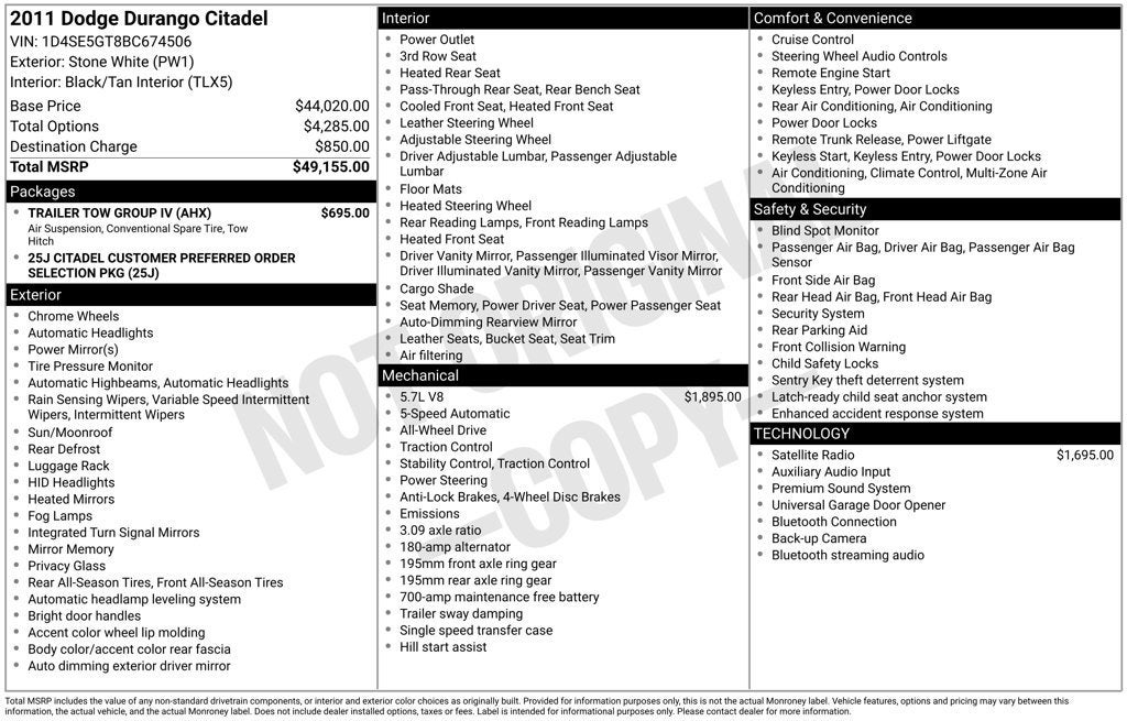 dodge durango 2011 1D4SE5GT8BC674506 image dodge durango 2011 1D4SE5GT8BC674506 image