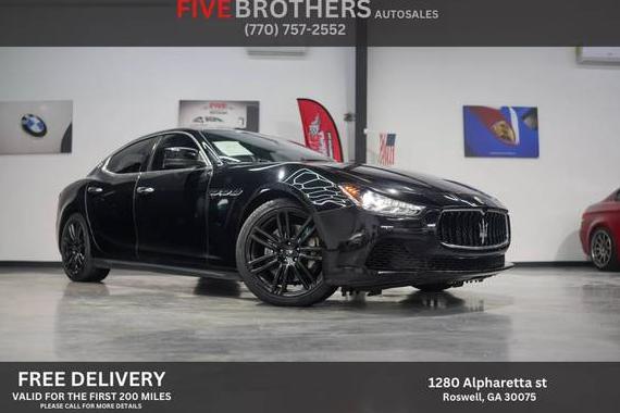 MASERATI GHIBLI 2016 ZAM57RTA6G1167778 image