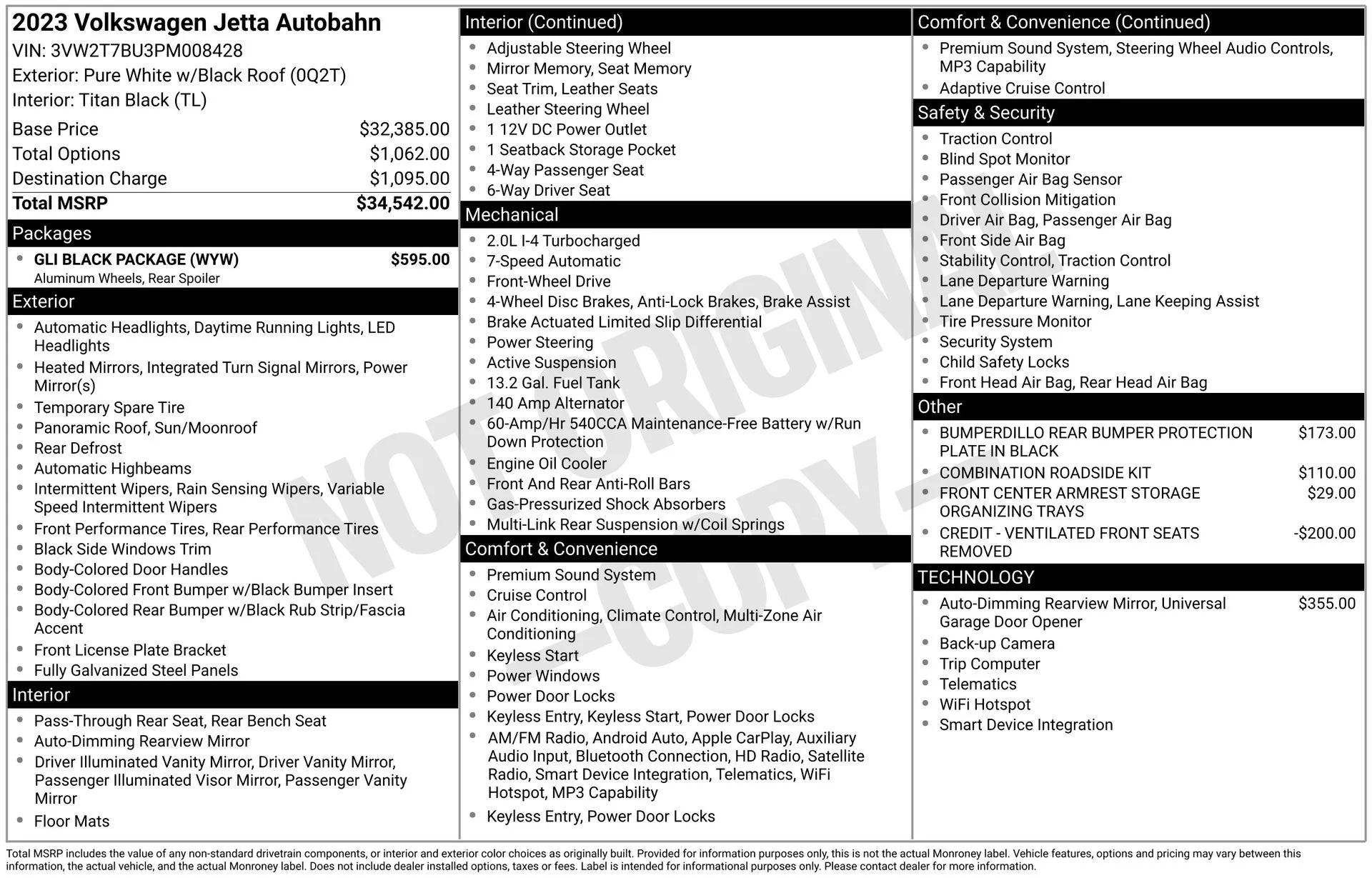 volkswagen jetta 2023 3VW2T7BU3PM008428 image volkswagen jetta 2023 3VW2T7BU3PM008428 image