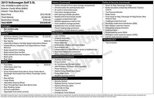 volkswagen golf 2013 WVWBB7AJ0DW124744 image volkswagen golf 2013 WVWBB7AJ0DW124744 image