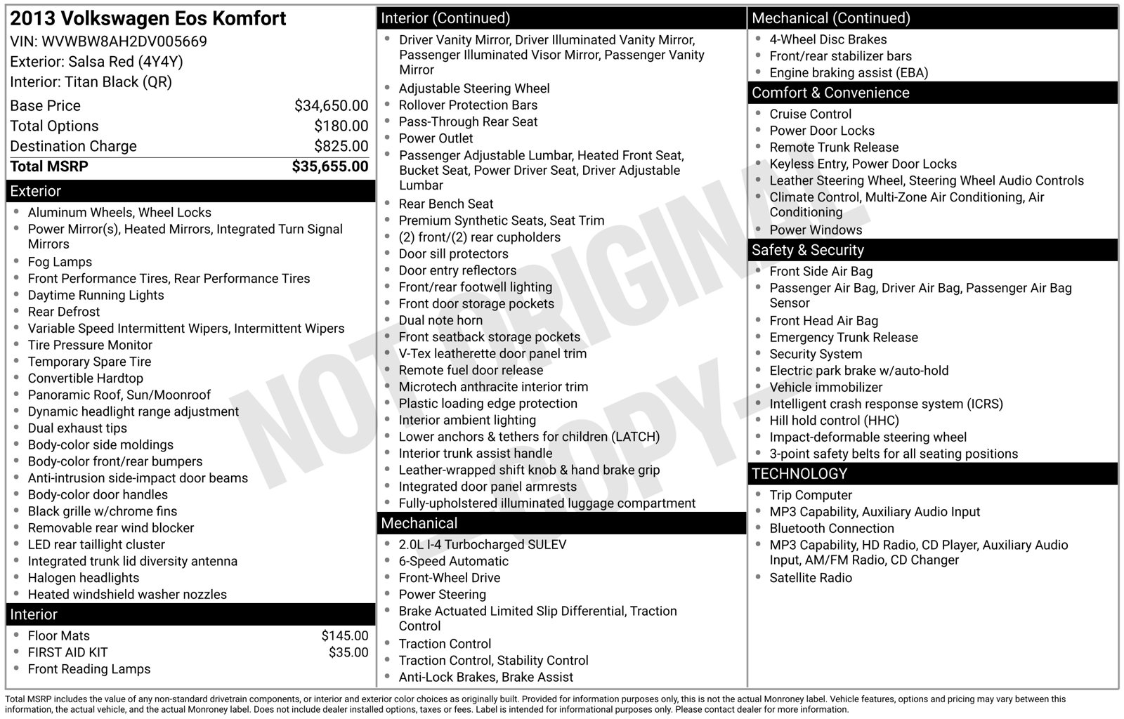 volkswagen eos 2013 WVWBW8AH2DV005669 image volkswagen eos 2013 WVWBW8AH2DV005669 image