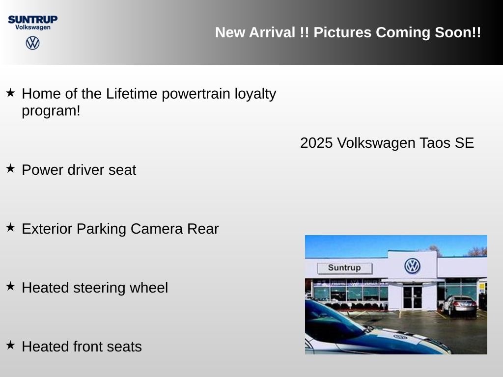 volkswagen taos 2025 3VVUC7B25SM041628 image volkswagen taos 2025 3VVUC7B25SM041628 image