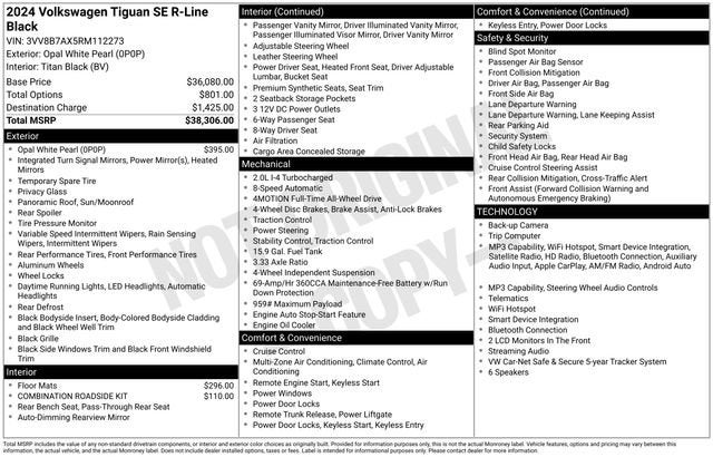 volkswagen tiguan 2024 3VV8B7AX5RM112273 image volkswagen tiguan 2024 3VV8B7AX5RM112273 image