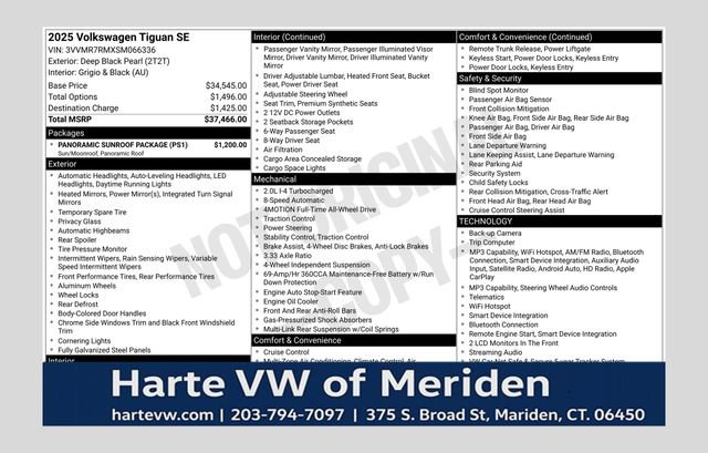 volkswagen tiguan 2025 3VVMR7RMXSM066336 image volkswagen tiguan 2025 3VVMR7RMXSM066336 image