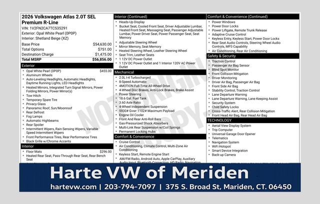 volkswagen atlas 2026 1V2FN2CA7TC535291 image volkswagen atlas 2026 1V2FN2CA7TC535291 image