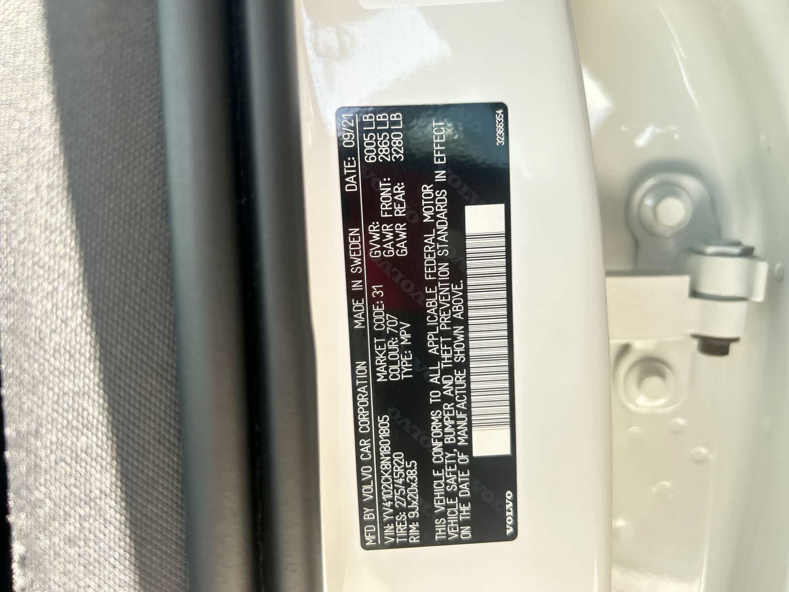 volvo xc90 2022 YV4102CK8N1801805 image volvo xc90 2022 YV4102CK8N1801805 image
