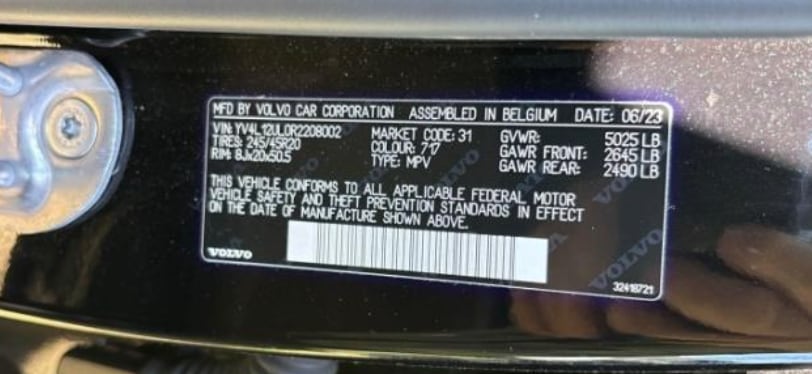 volvo xc40 2024 YV4L12UL0R2208002 image volvo xc40 2024 YV4L12UL0R2208002 image