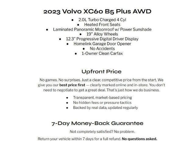 volvo xc60 2023 YV4L12RN4P1269205 image volvo xc60 2023 YV4L12RN4P1269205 image