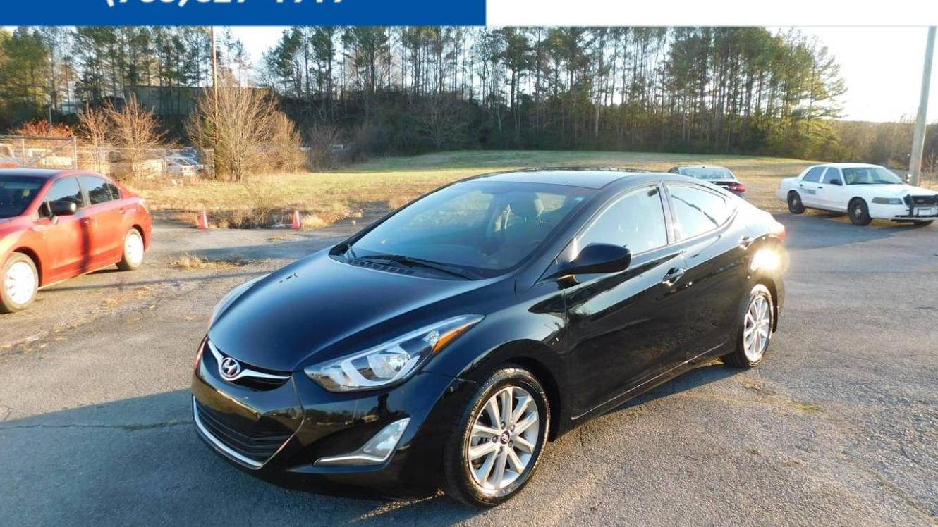HYUNDAI ELANTRA 2016 5NPDH4AE1GH707665 image