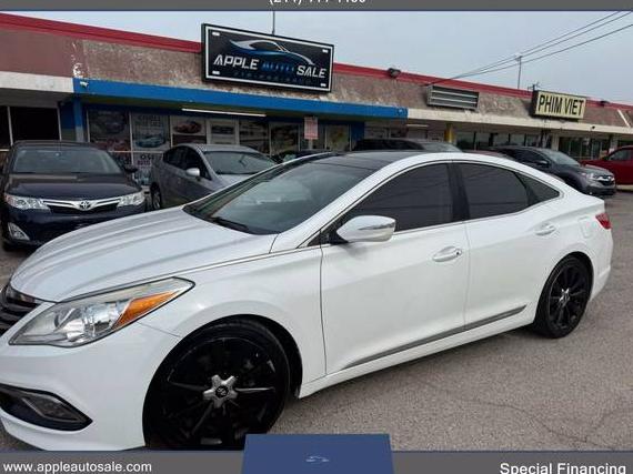 HYUNDAI AZERA 2017 KMHFH4JG6HA590499 image