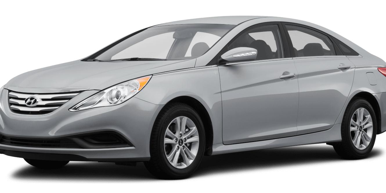 HYUNDAI SONATA 2014 5NPEB4AC1EH888266 image
