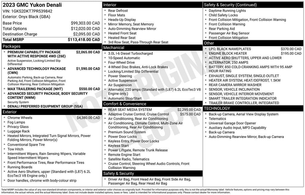 gmc yukon 2023 1GKS2DKT7PR539842 image gmc yukon 2023 1GKS2DKT7PR539842 image