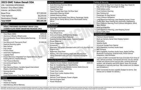 gmc yukon 2023 1GKS2DKL5PR290845 image gmc yukon 2023 1GKS2DKL5PR290845 image