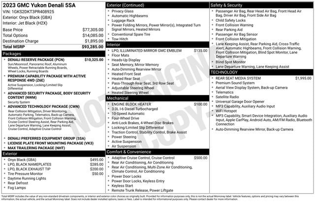 gmc yukon 2023 1GKS2DKT3PR408925 image gmc yukon 2023 1GKS2DKT3PR408925 image