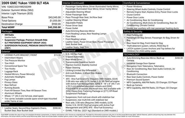gmc yukon 2009 1GKEC33319R255399 image gmc yukon 2009 1GKEC33319R255399 image