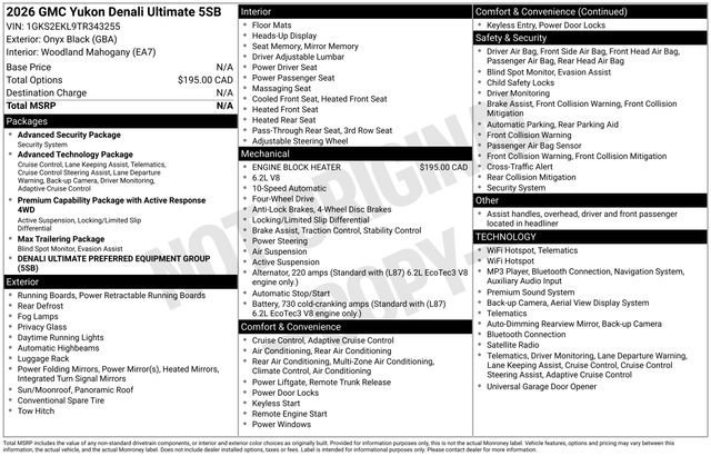 gmc yukon 2026 1GKS2EKL9TR343255 image gmc yukon 2026 1GKS2EKL9TR343255 image