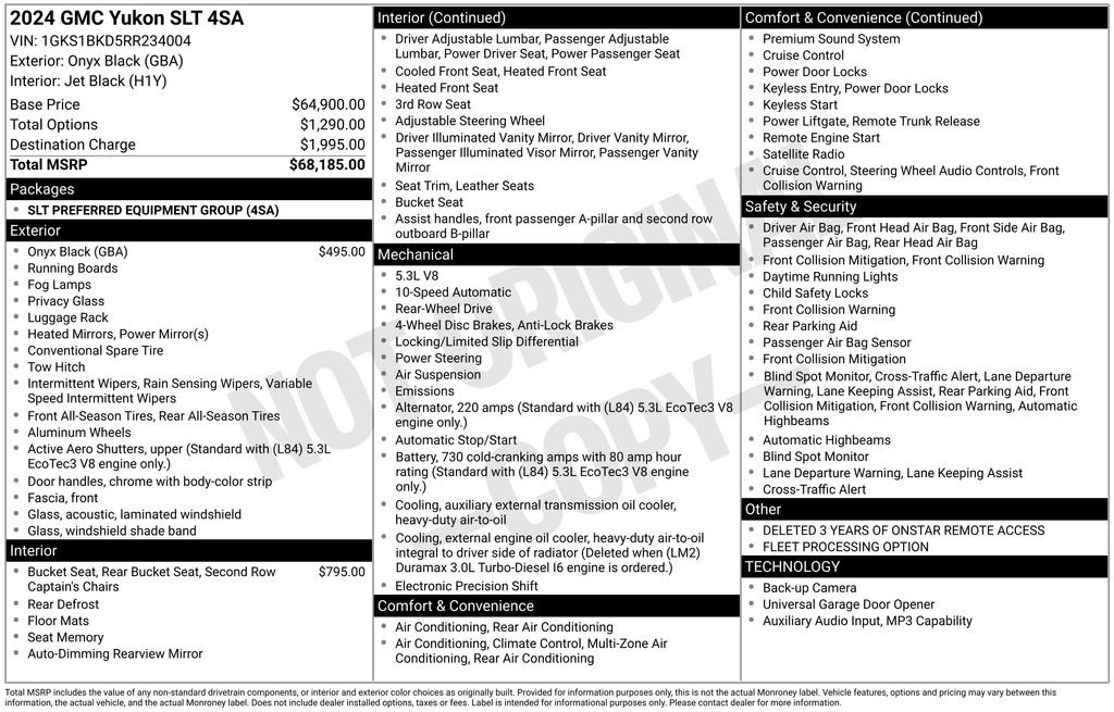 gmc yukon 2024 1GKS1BKD5RR234004 image gmc yukon 2024 1GKS1BKD5RR234004 image