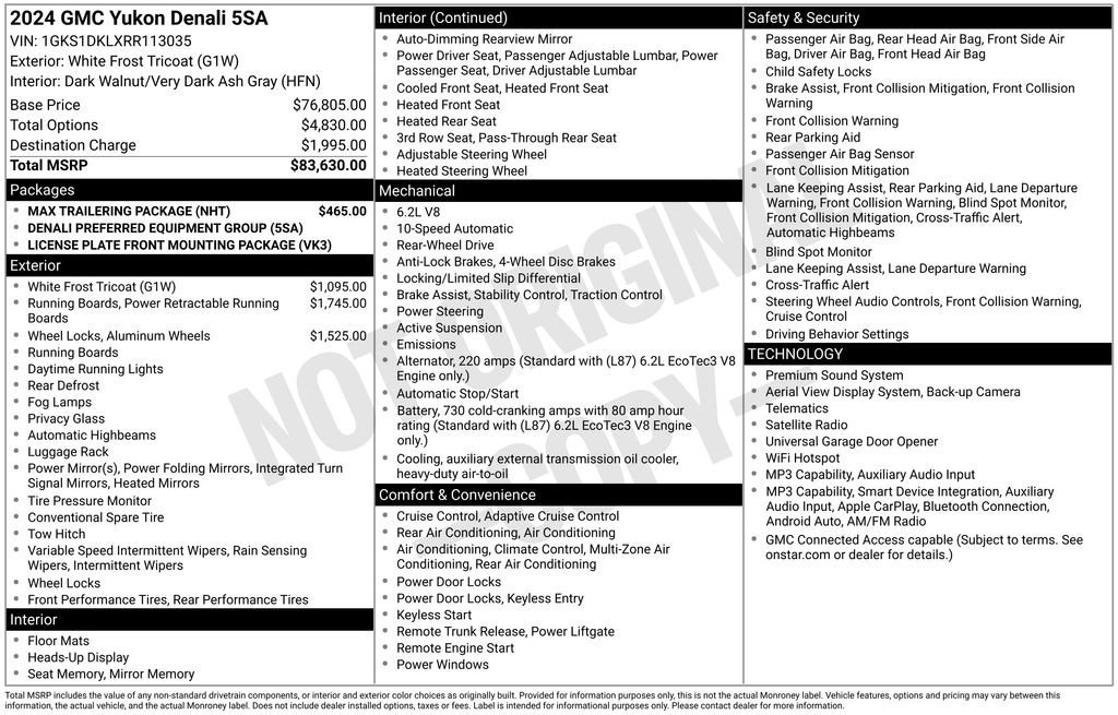 gmc yukon 2024 1GKS1DKLXRR113035 image gmc yukon 2024 1GKS1DKLXRR113035 image