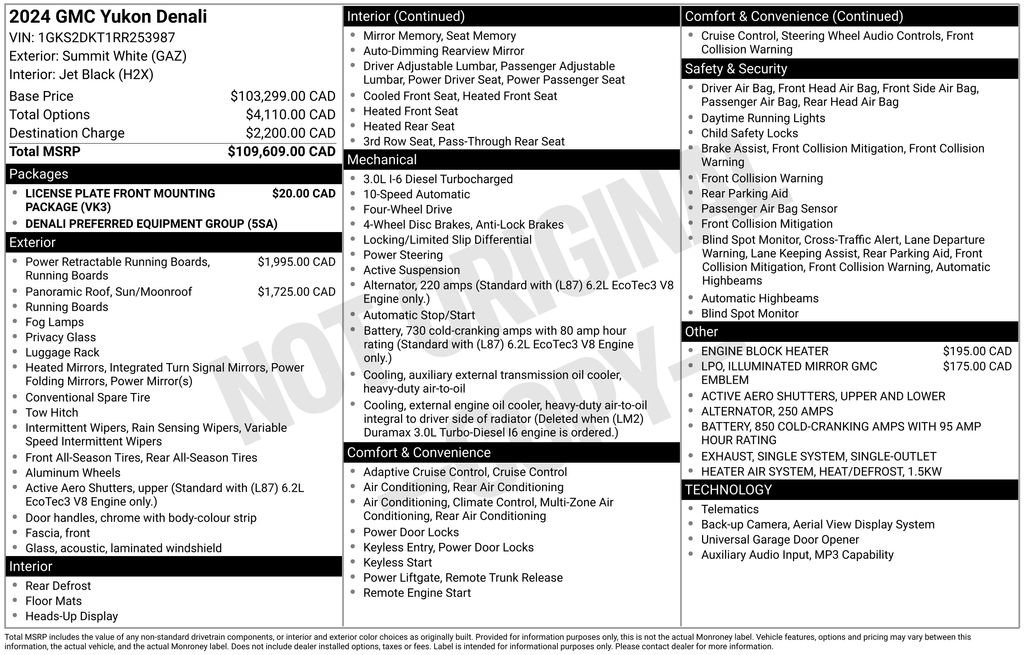 gmc yukon 2024 1GKS2DKT1RR253987 image gmc yukon 2024 1GKS2DKT1RR253987 image