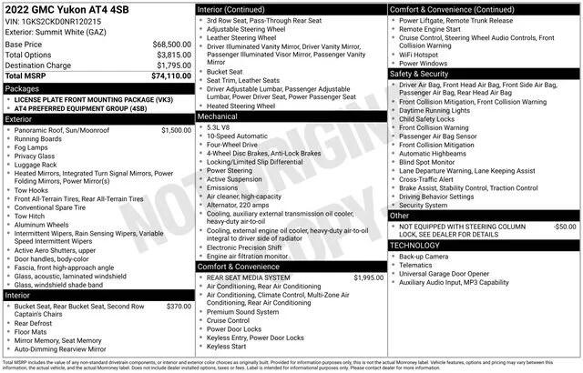 gmc yukon 2022 1GKS2CKD0NR120215 image gmc yukon 2022 1GKS2CKD0NR120215 image