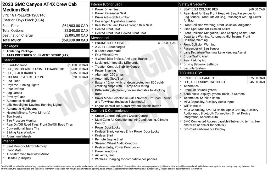 gmc canyon 2023 1GTP6EEK2P1208146 image gmc canyon 2023 1GTP6EEK2P1208146 image