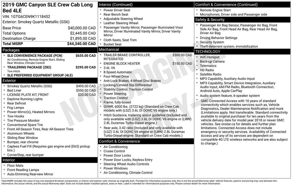 gmc canyon 2019 1GTG6CEN9K1118452 image gmc canyon 2019 1GTG6CEN9K1118452 image