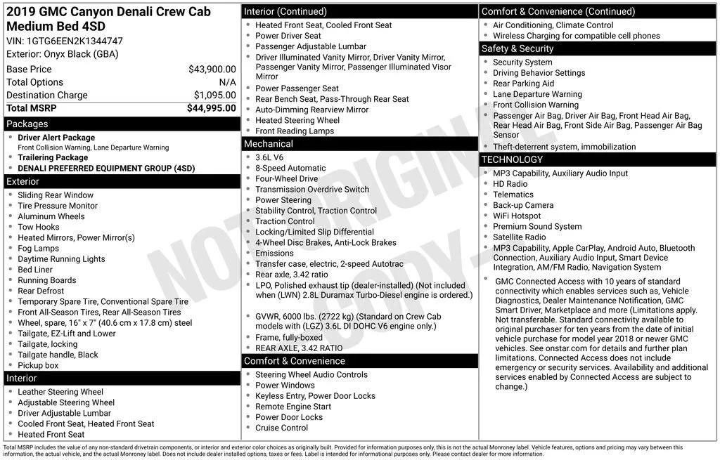 gmc canyon 2019 1GTG6EEN2K1344747 image gmc canyon 2019 1GTG6EEN2K1344747 image