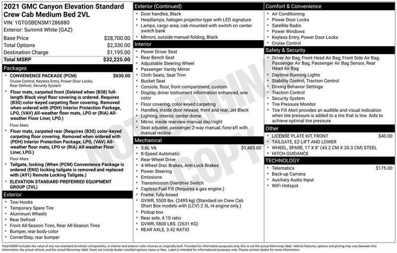 gmc canyon 2021 1GTG5BEN3M1286880 image gmc canyon 2021 1GTG5BEN3M1286880 image